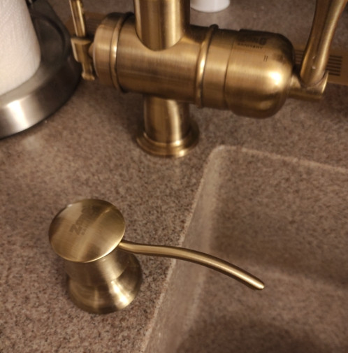 Дозатор жидкого мыла ZorG ZR-21 BR