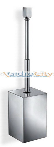 Ершик подвесной Box MINI с крышкой с телескопич.ручкой хром Windisch 89263CR