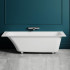 Salini Orlando Встраиваемая ванна 170х70х60cм, прямоуг. чаша, S-Stone, цвет: белый матовый