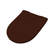 Artceram FILE 2.0 Сиденье для унитаза, супер тонкое, быстросьемное с микролифтом, цвет: marrone cocoa
