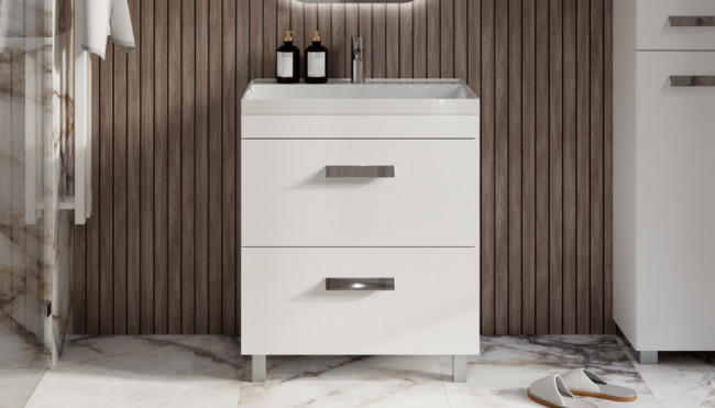 Тумба Velvex напольная Orlando 70, белый матовый (tn.ORL.CLA.70.2Y белый матовый) Тумба Velvex напольная Orlando 70, белый матовый (tn.ORL.CLA.70.2Y белый матовый)