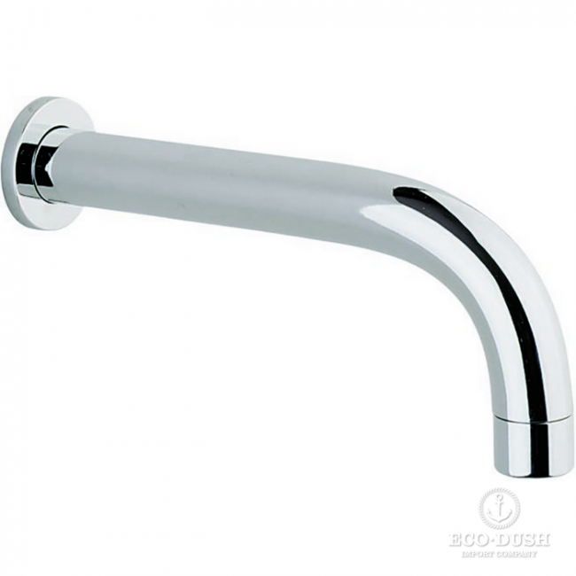 CISAL Излив настенный 200 мм для ванны, цвет: хром