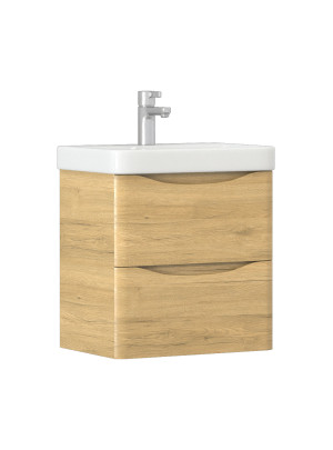 Тумба навесная Velvex Clay 500-0-2 под раковину 9595(50) (370)