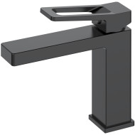 Смеситель для раковины HAIBA цвет: оружейная сталь (HB10732-3) Смеситель для раковины HAIBA цвет: оружейная сталь (HB10732-3)