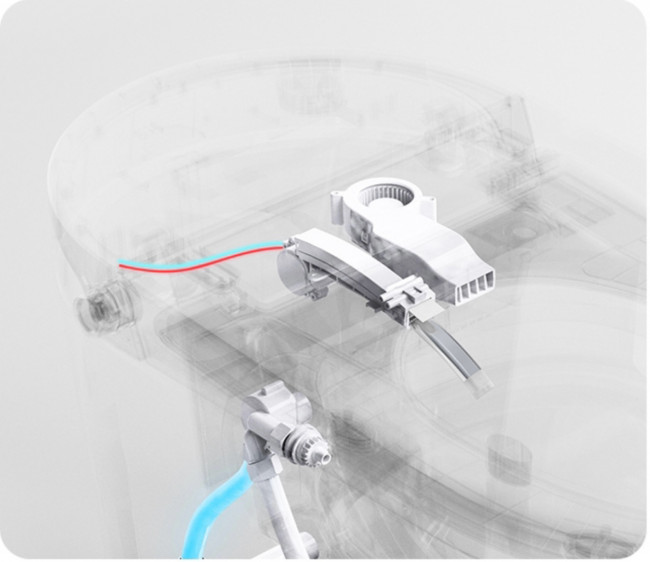 Электронный напольный унитаз-биде TIMO (TE-741B)