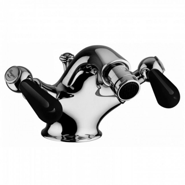 Смеситель для биде Bongio Mille Nuits, цвет: хром/черный фарфор 22522OR00