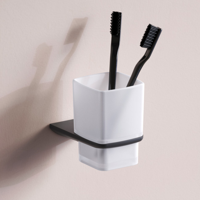 AM.PM AK50D1206B Inspire V2.0 набор аксессуаров для зоны красоты и туалета, черный