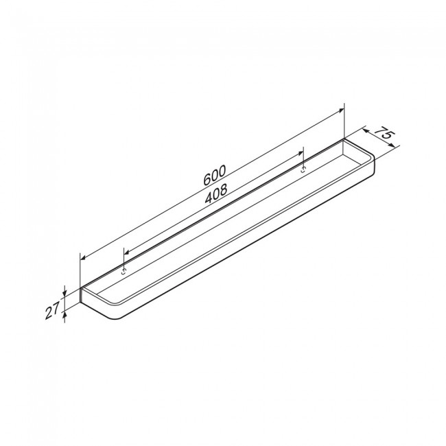 Damixa DA77346400 Jupiter Вешалка для полотенец