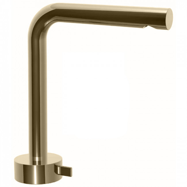 Fantini AF/21 Смеситель для раковины, 1 отв., высокий излив: 15.5 см, цвет: Matt British Gold PVD 27 P6 A006WF