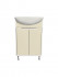 Тумба Runo Эконова 50 белая крем под умывальник Уют 50 (00-00004658)