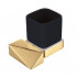 Стакан для зубных щеток Boheme New Venturo Gold 10314-G-B Стакан для зубных щеток Boheme New Venturo Gold 10314-G-B