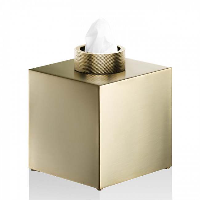 Decor Walther Cube KB Салфетница 15,6x13x13см, цвет: золото матовое Decor Walther Cube KB Салфетница 15,6x13x13см, цвет: золото матовое