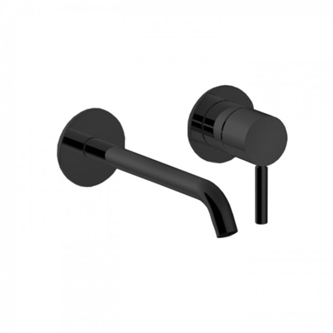 Fantini Nostromo SMALL Смеситель для раковины, встраиваемый, цвет: черный матовый