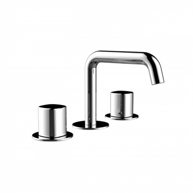 Fantini Lame Смеситель для раковины, 3 отверстия, цвет: хром 24 02 M304