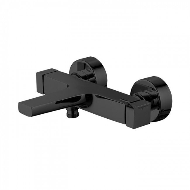 Carlo Frattini Zeta Смеситель для ванны, излив: 18.2см., цвет: черный матовый Carlo Frattini Zeta Смеситель для ванны, излив: 18.2см., цвет: черный матовый