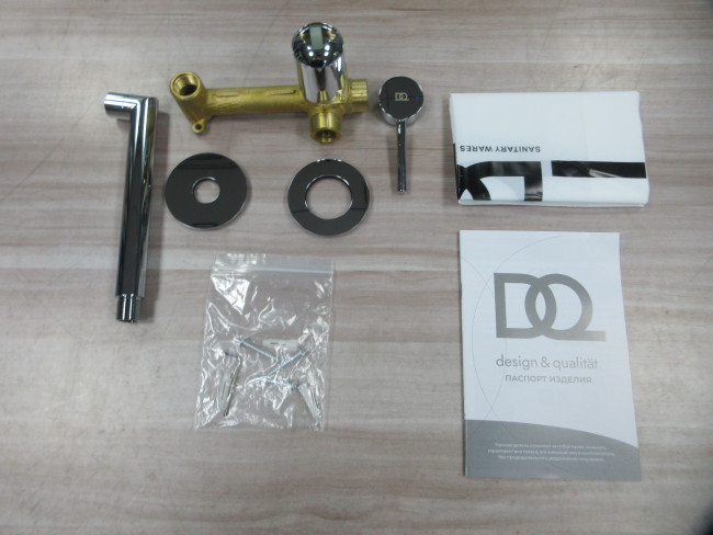 Смеситель для раковины DQ Stuttgart встраиваемый настенный хром (DA1774401) Смеситель для раковины DQ Stuttgart встраиваемый настенный хром (DA1774401)