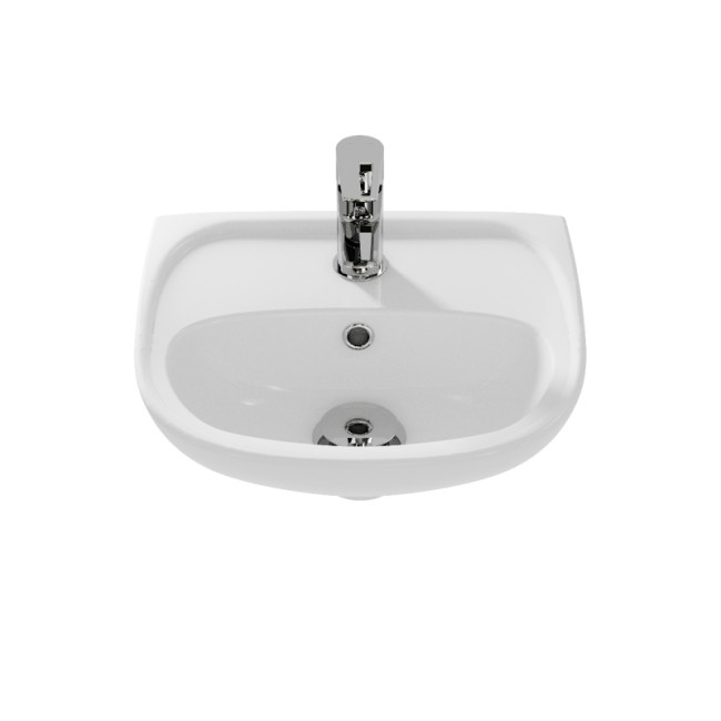 Раковина подвесная MITO MARKET 40 1 отв. (S-UM-MIM40/1-w) Раковина подвесная MITO MARKET 40 1 отв. (S-UM-MIM40/1-w)