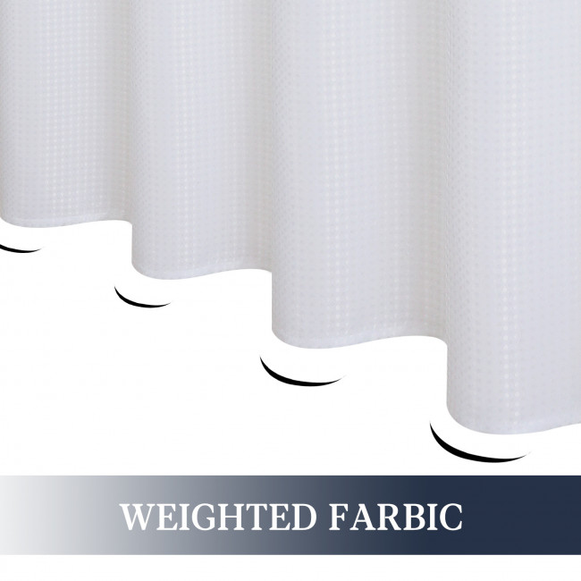 Шторка для ванной 183х213 Carnation Home Fashions Rain Grey RIN213GRY Шторка для ванной 183х213 Carnation Home Fashions Rain Grey RIN213GRY