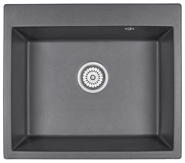 Кухонная мойка GRANULA (6001, ГРАФИТ)