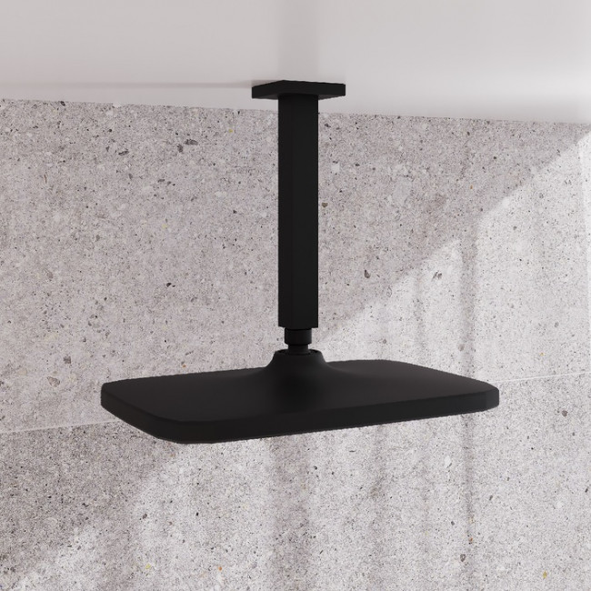 Душевая насадка верхняя прямоугольная, черная матовая, Esper, IDDIS (ESP25BSi64) Душевая насадка верхняя прямоугольная, черная матовая, Esper, IDDIS (ESP25BSi64)