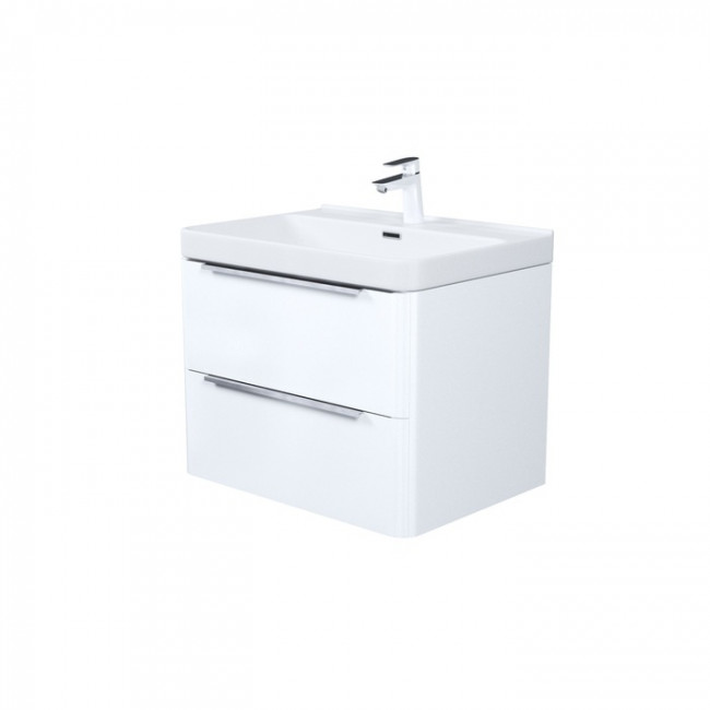 Тумба с умывальником IDDIS Cloud X подвесная, 70 см, белый (CLX70W0i95K)