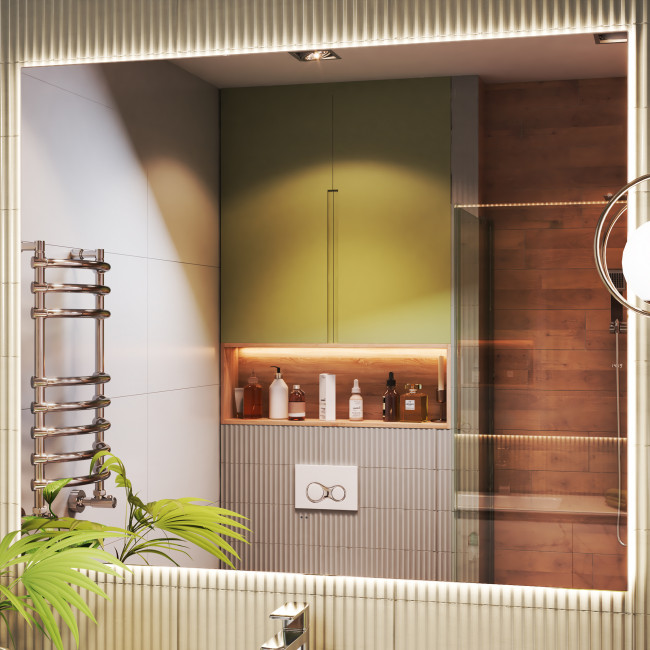 Зеркало VIGO Quadro Comfort 1200 (147)