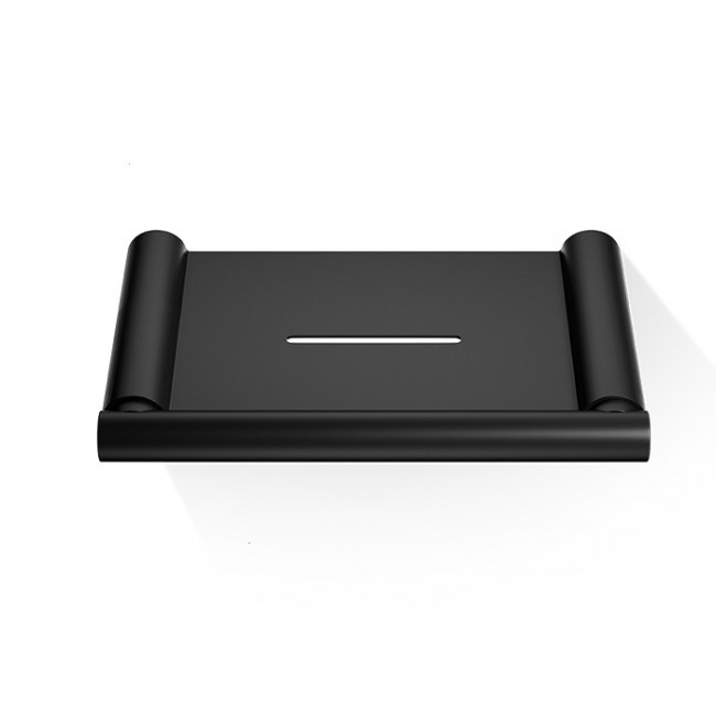 Decor Walther Mikado WSS Мыльница подвесная, цвет: черный матовый