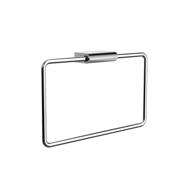 Emco Flow Полотенцедержатель-кольцо 19.8см., подвесной, 198mm, цвет: хром Emco Flow Полотенцедержатель-кольцо 19.8см., подвесной, 198mm, цвет: хром