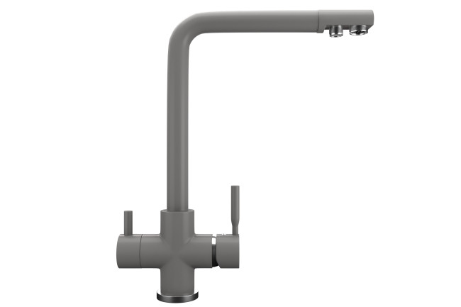 Смеситель для кухни ULGRAN Quartz асфальт (UQ-016-09) Смеситель для кухни ULGRAN Quartz асфальт (UQ-016-09)