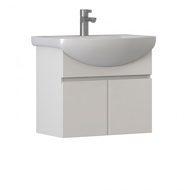 Тумба VIGO Wing 600-2-0 навесная белый под раковину 4620000141358 (Балтика) (tp.WIN.BAL.60.2D белый)