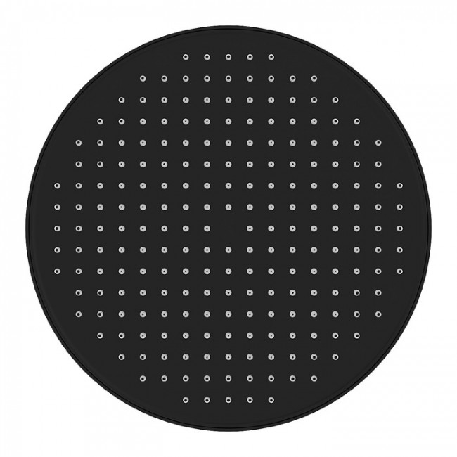 Душевая насадка верхняя круглая, черная матовая, Esper, IDDIS (ESP25BRi64)