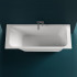 Salini Orlando kit Встраиваемая ванна 180х80х60cм, "Up&Down", сифон, щелевой слив-перелив, S-Sense, цвет: белый матовый