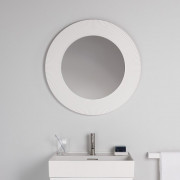 Laufen Kartell Зеркало круглое d=78см, настенное, без подсветки, цвет: белый