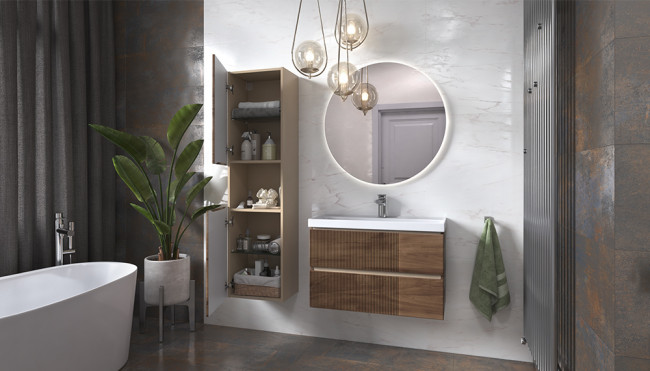 Тумба под раковину Velvex Mondi 800-0-2 (Madera Classica Slim) навесная акация темная (308 акация темная) Тумба под раковину Velvex Mondi 800-0-2 (Madera Classica Slim) навесная акация темная (308 акация темная)