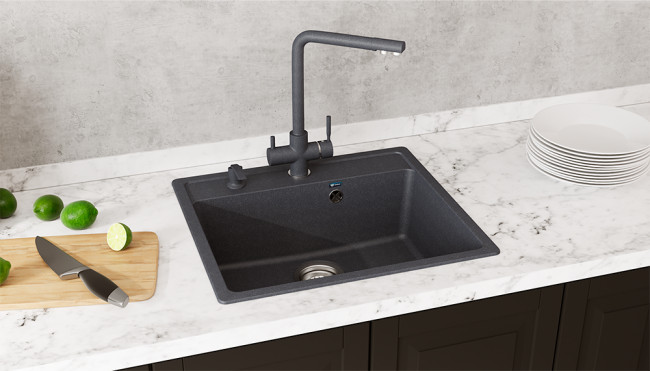 Мойка Ulgran Classic ультра-черный (U-104-344)