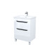 Тумба с умывальником, напольная, 60 см, белый, Ray, IDDIS, RAY60WFi95K Тумба с умывальником, напольная, 60 см, белый, Ray, IDDIS, RAY60WFi95K