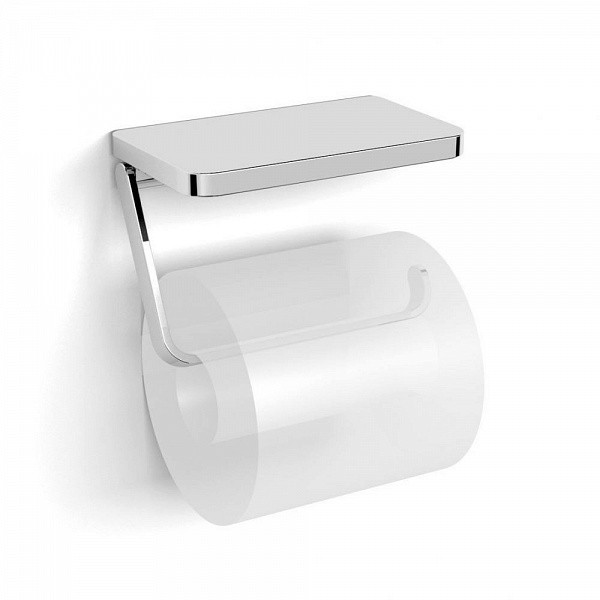 Бумагодержатель с хромированной полкой Langberger Accessories 35041B Бумагодержатель с хромированной полкой Langberger Accessories 35041B