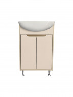 Тумба Runo Эконова 50 какао-бежевая под умывальник Уют 50 (00-00004654)