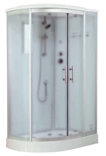 Душевая кабина Timo Standart Silver Fabric 120*85*220  (T-6602SRF)