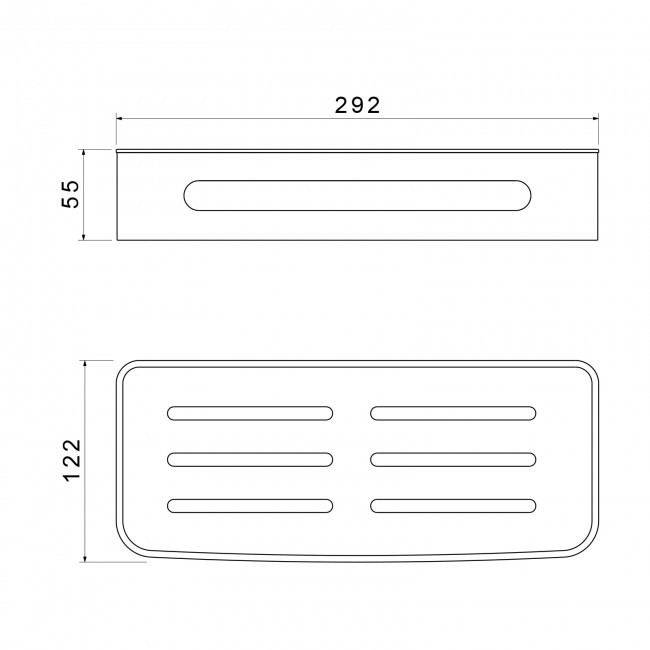 Полка Timo Luiroчерный (18578/03) Полка Timo Luiroчерный (18578/03)