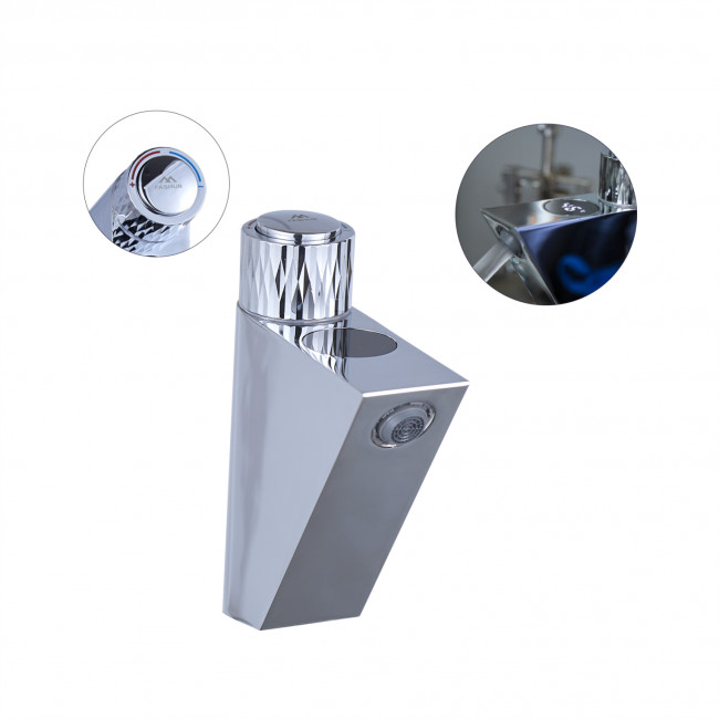 Смеситель для умывальника FASHUN с электронным дисплеем хром (A4020) Смеситель для умывальника FASHUN с электронным дисплеем хром (A4020)