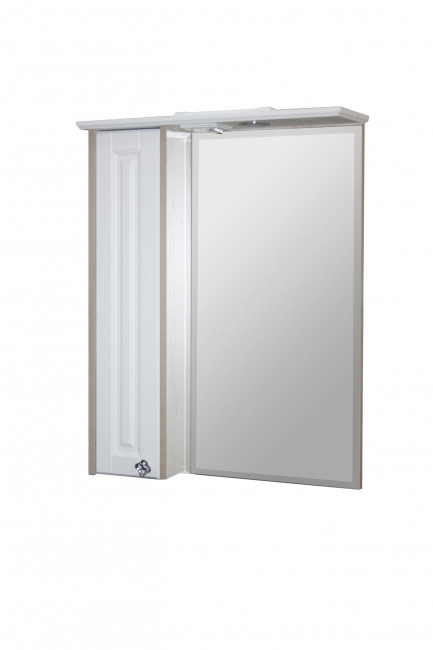 Зеркало-шкаф навесной с подсветкой MIXLINE Версаль-65 белое дерево, левый (535000) Зеркало-шкаф навесной с подсветкой MIXLINE Версаль-65 белое дерево, левый (535000)