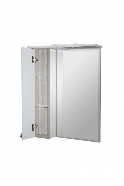 Зеркало-шкаф навесной с подсветкой MIXLINE Версаль-65 белое дерево, левый (535000) Зеркало-шкаф навесной с подсветкой MIXLINE Версаль-65 белое дерево, левый (535000)
