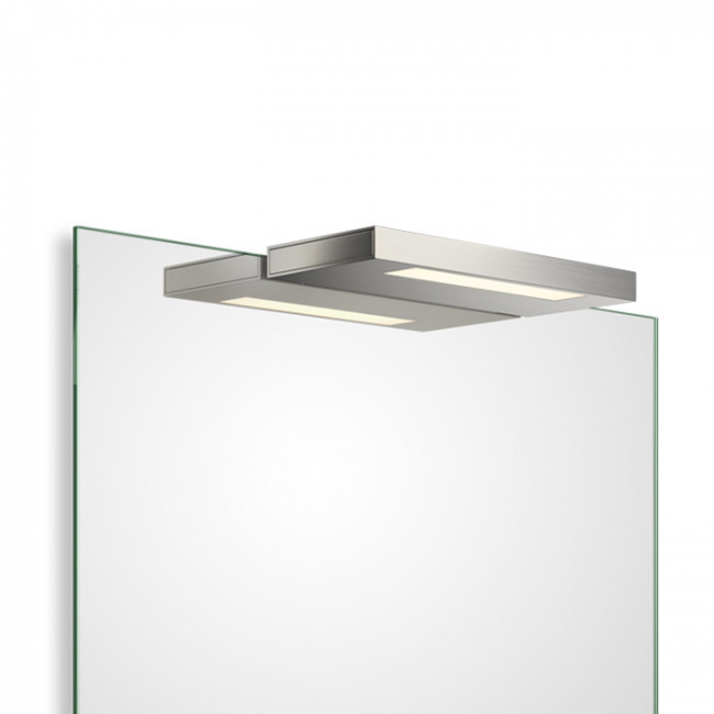Decor Walther Slim 1-20 Светильник на зеркало 20x7x2см, 1x R7S 118 mm max. 100W, цвет: никель сатинированный