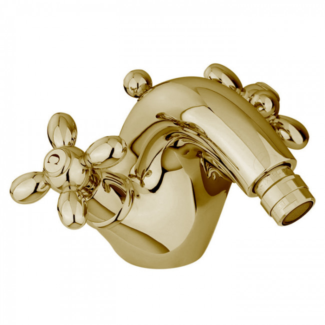 Carlo Frattini Olivia Смеситель для биде, цвет: золото Carlo Frattini Olivia Смеситель для биде, цвет: золото