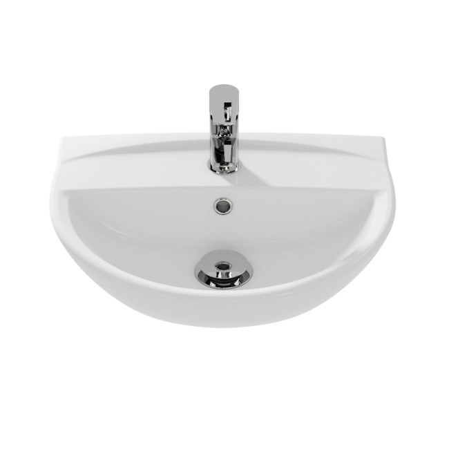 Раковина подвесная MITO RED 50 1 отв. (S-UM-MIR50/1-w) Раковина подвесная MITO RED 50 1 отв. (S-UM-MIR50/1-w)