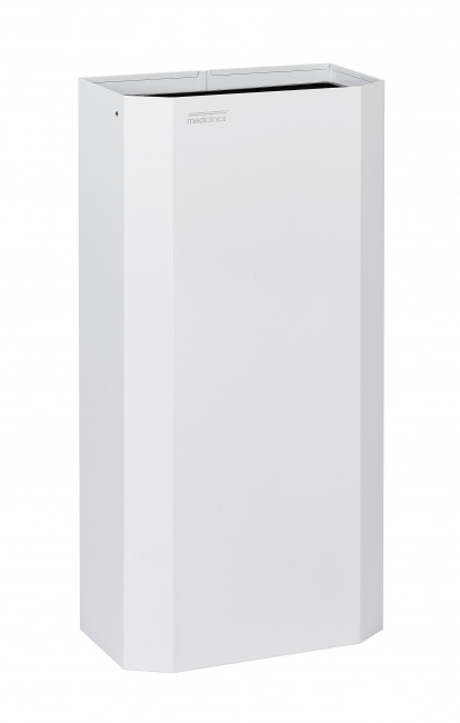 Урна для мусора, объем 40 л Mediclinics PPA4279 белый матовый