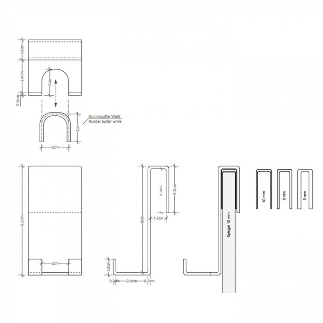 Decor Walther DH Крючок для душевой кабины, цвет: черный матовый Decor Walther DH Крючок для душевой кабины, цвет: черный матовый