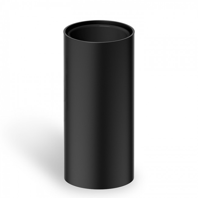 Decor Walther Mikado Стакан настольный, цвет: черный матовый/черный