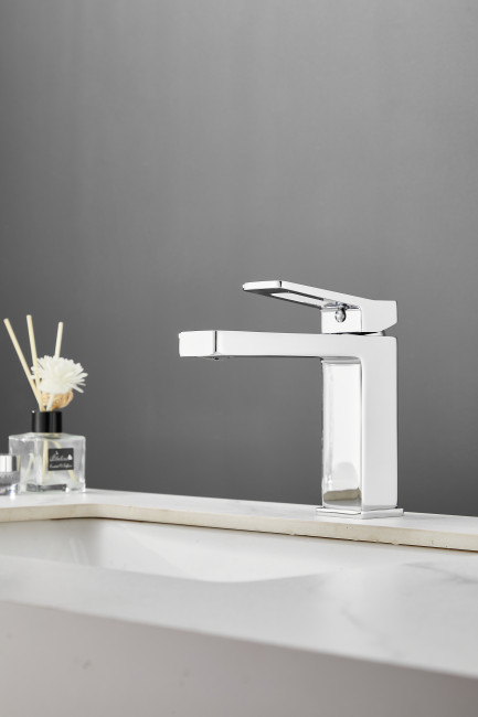 Смеситель для раковины HAIBA цвет: хром (HB10732)